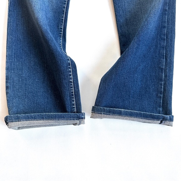 LAWMAN VTG 90s Y2K HIGH WAIST BARE-BACK COLUMN STRAIGHT LEG JEANS Sz. 7/8x30” - Picture 11 of 11